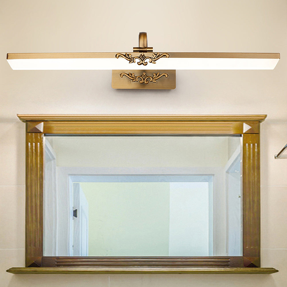 Vintage Bronze Metal Bathroom Vanity Wall Lighting