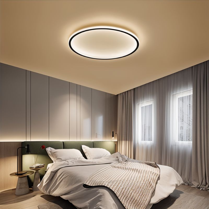 Minimalist Ultra-thin Adjustable Round Ceiling Light