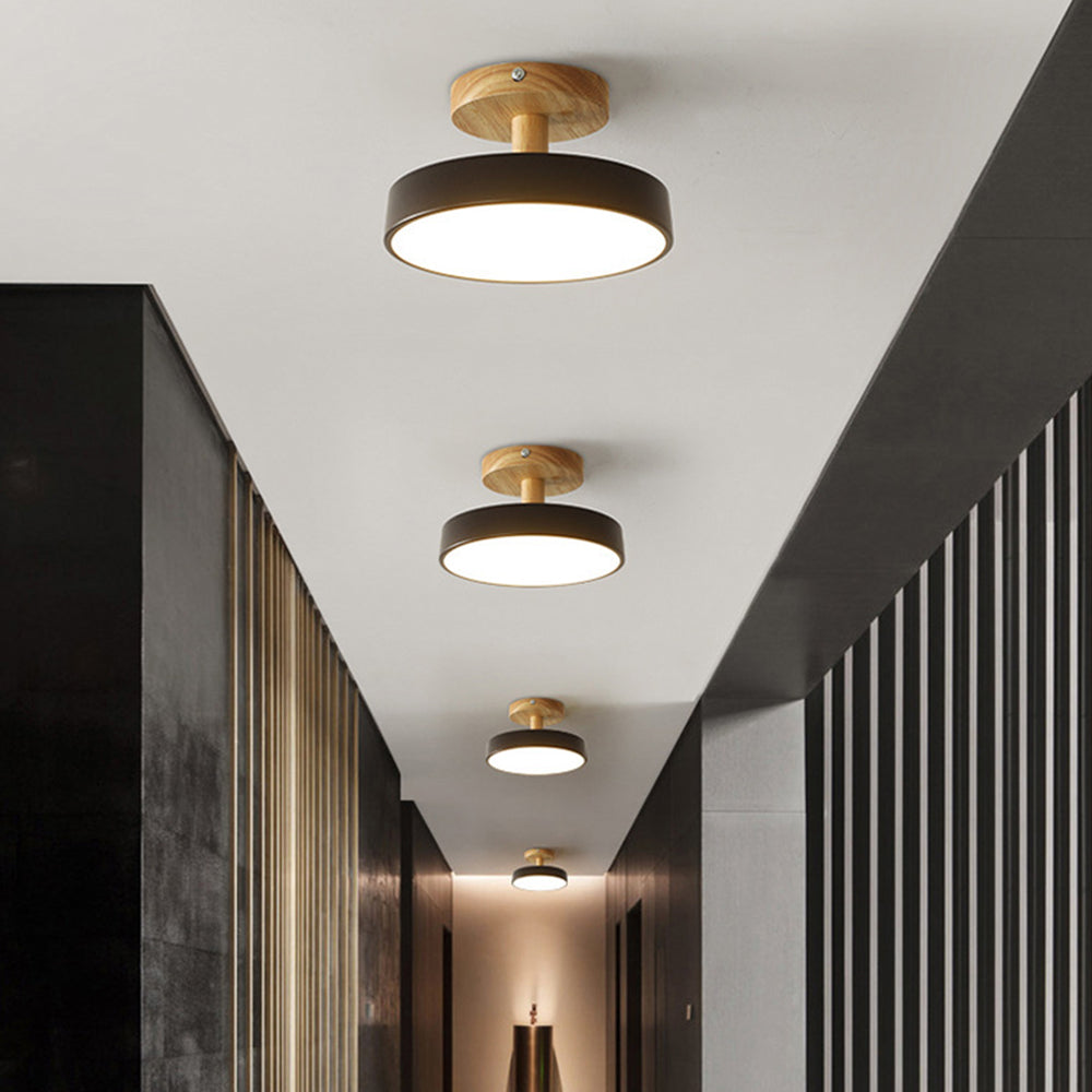 Colorful Round Flush Mount Ceiling Light