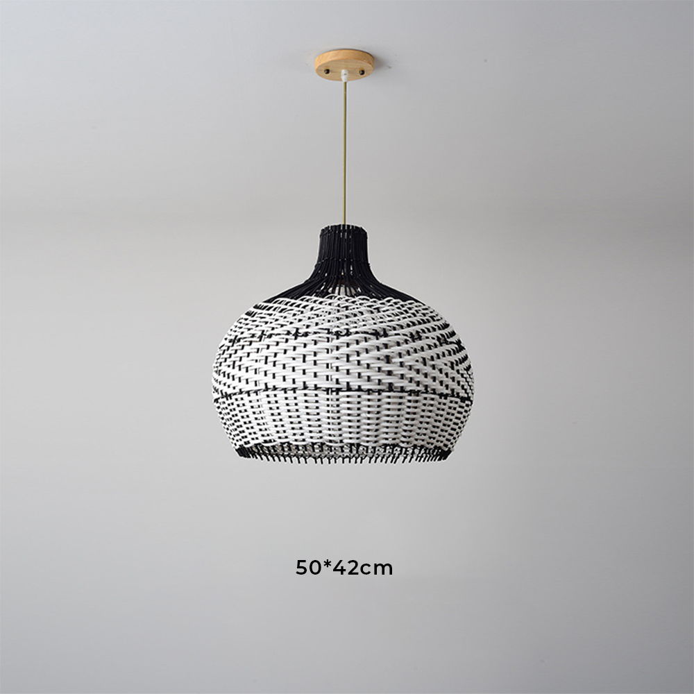 Modern Rattan Handwoven Pendant Light