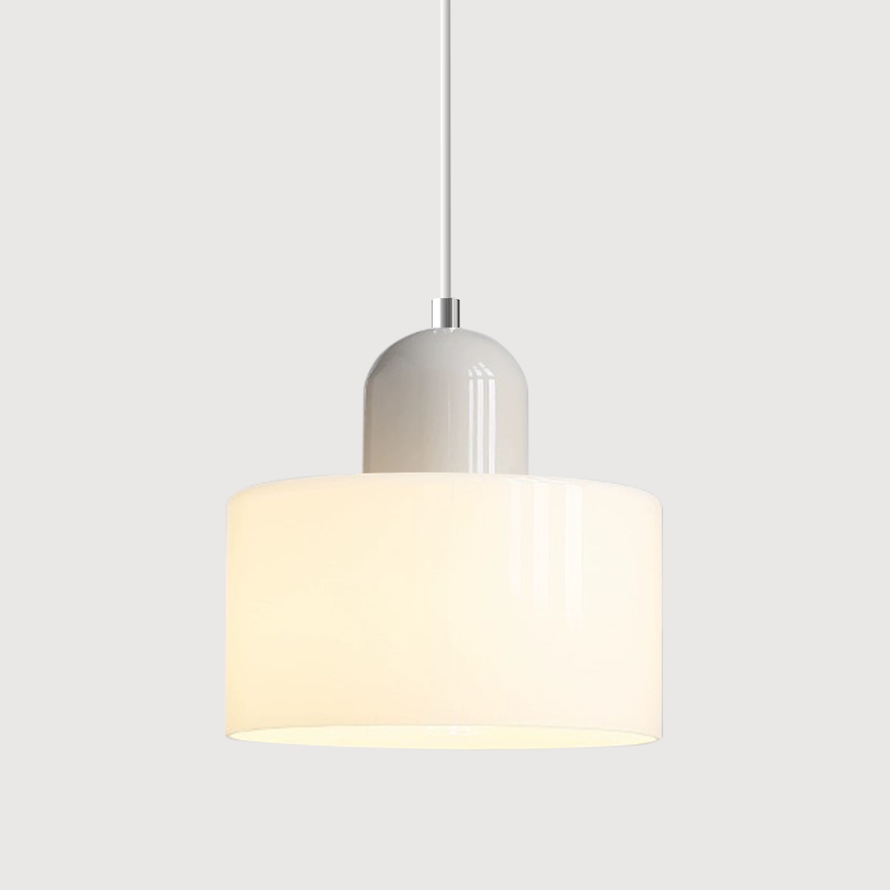 Modern Bauhaus Fresh Glass Pendant Light For Kitchen Island