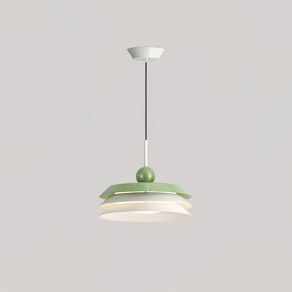 Modern Morandi Layered Metal Hanging Lights