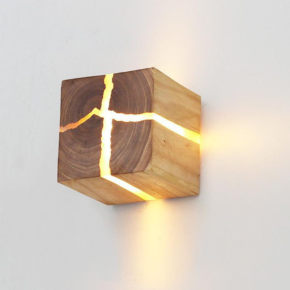 Creative Cracked Corridor Wall Sconce
