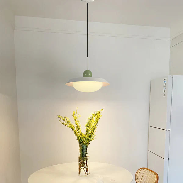Modern Morandi Layered Metal Hanging Lights