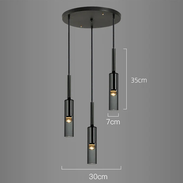 Modern Creativity Wine Bottle Hanging Lamp Pendant Lamp for Dining Room
