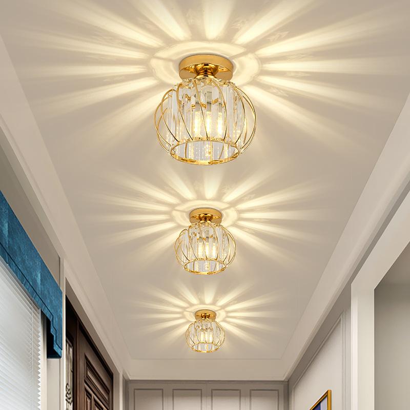 Modern Luxury Glass Hallway Ceiling Light
