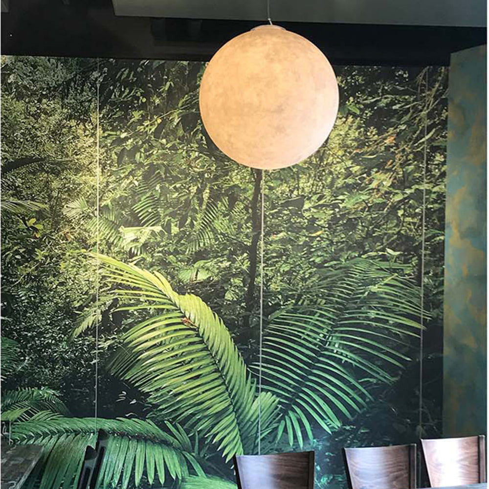 Creative Moon Pendant Light Ball Floor Lamp