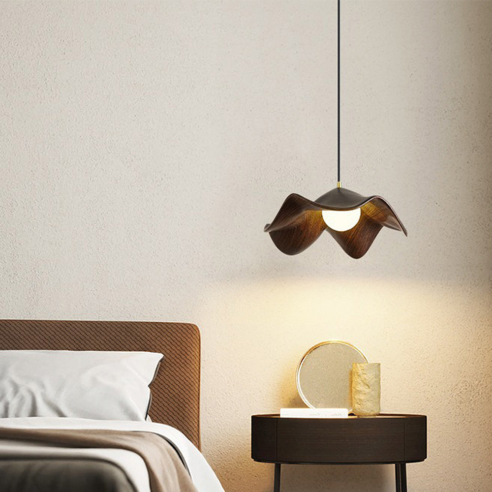 Minimalist Lotus Leaf Pendant Light -Lampsmodern