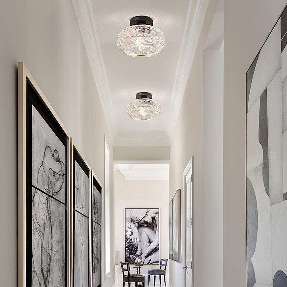 Luxury Fancy Glass Ceiling Hallway Light