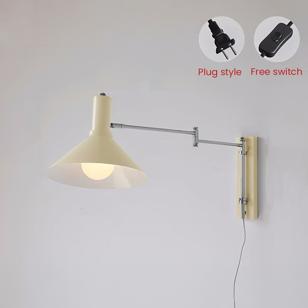 Contemporary Rotatable Iron Wall Light