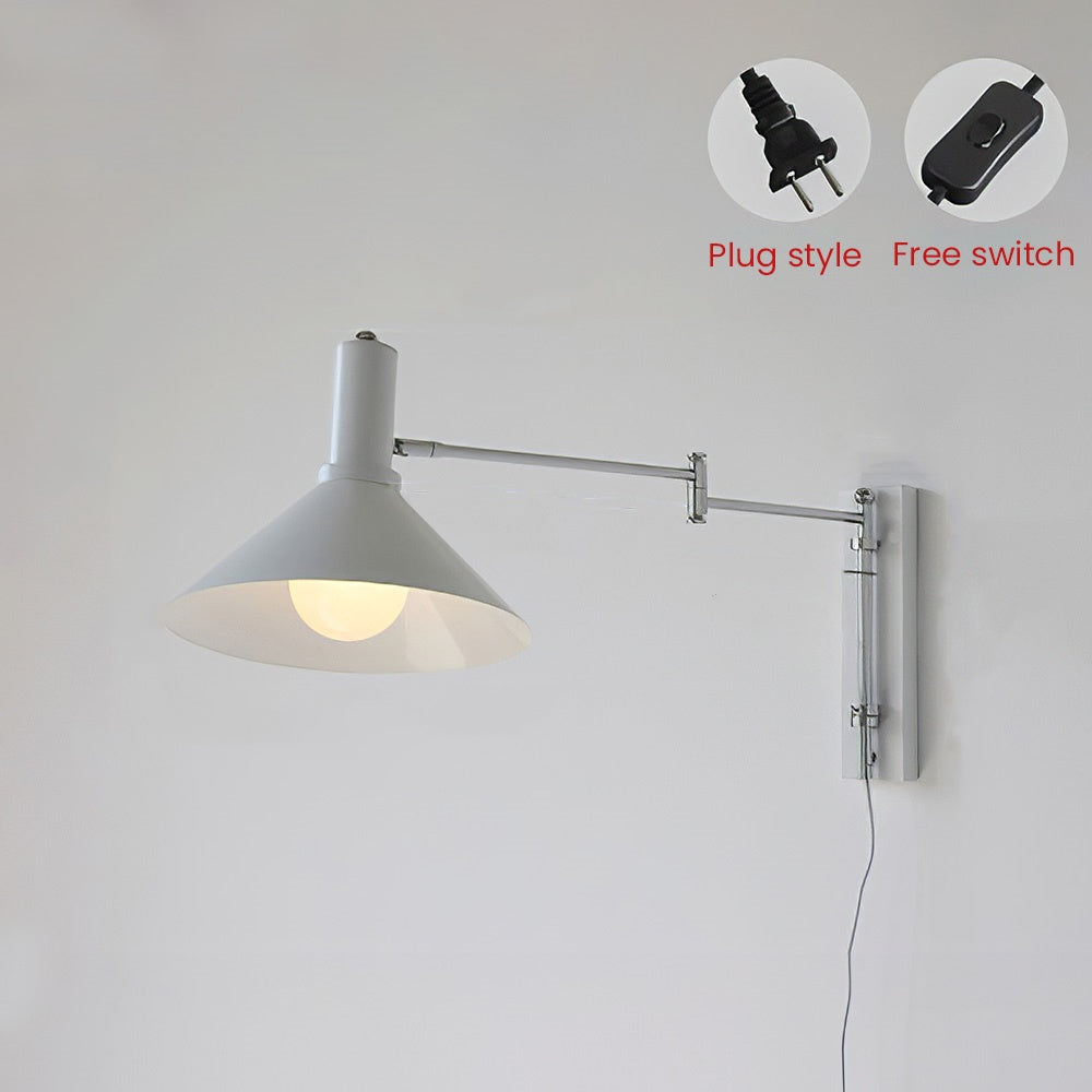 Contemporary Rotatable Iron Wall Light