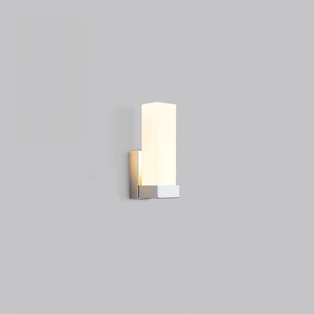 Minimalist Prismatic Metal Wall LED Light