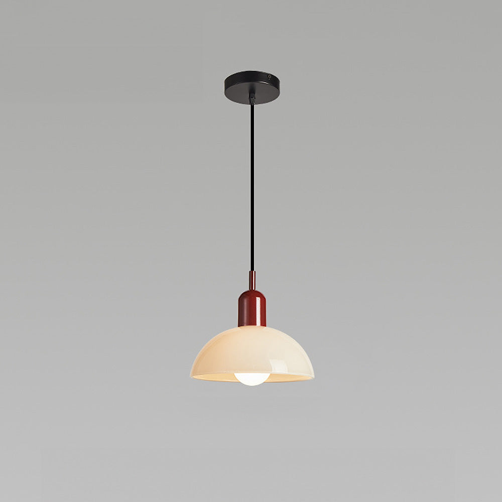 Modern Stained Mini Bedside Pendant Light