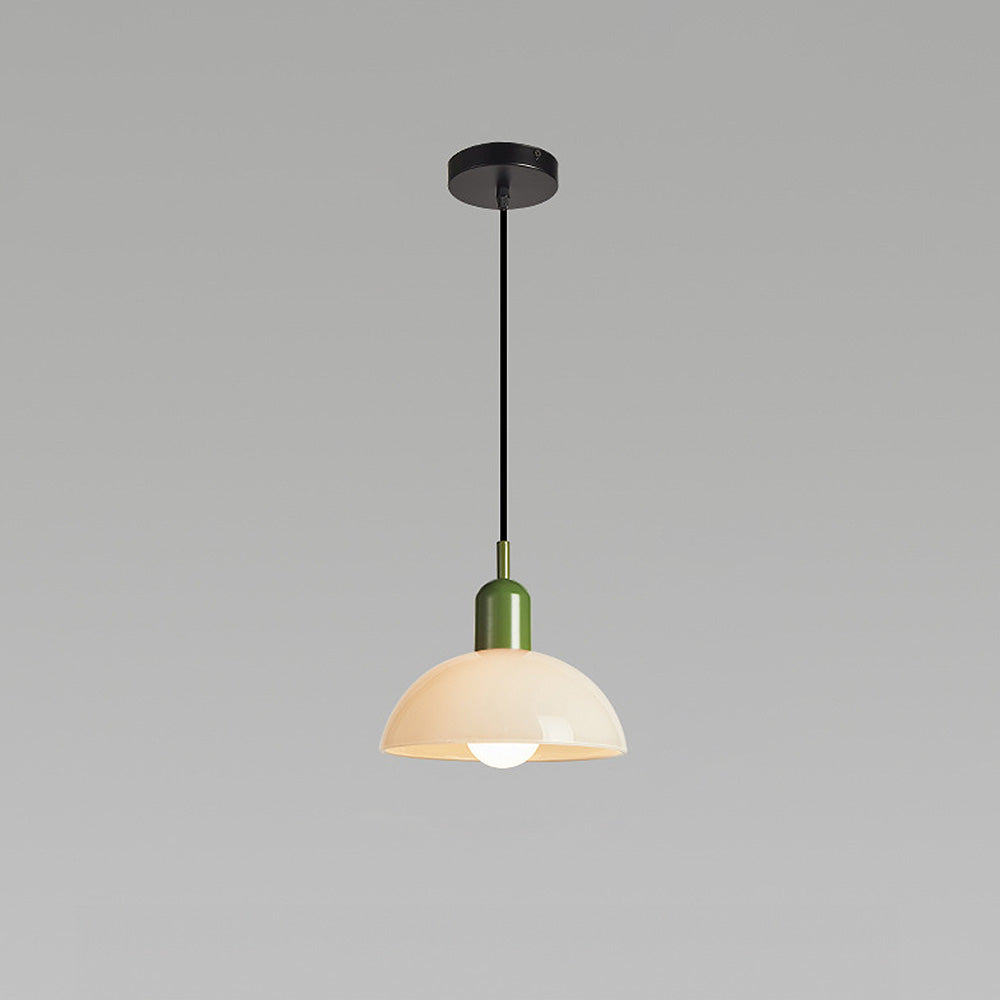 Modern Stained Mini Bedside Pendant Light