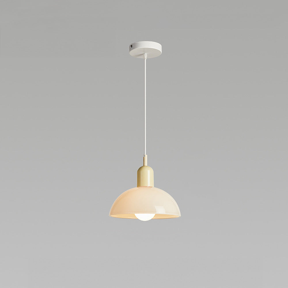 Modern Stained Mini Bedside Pendant Light