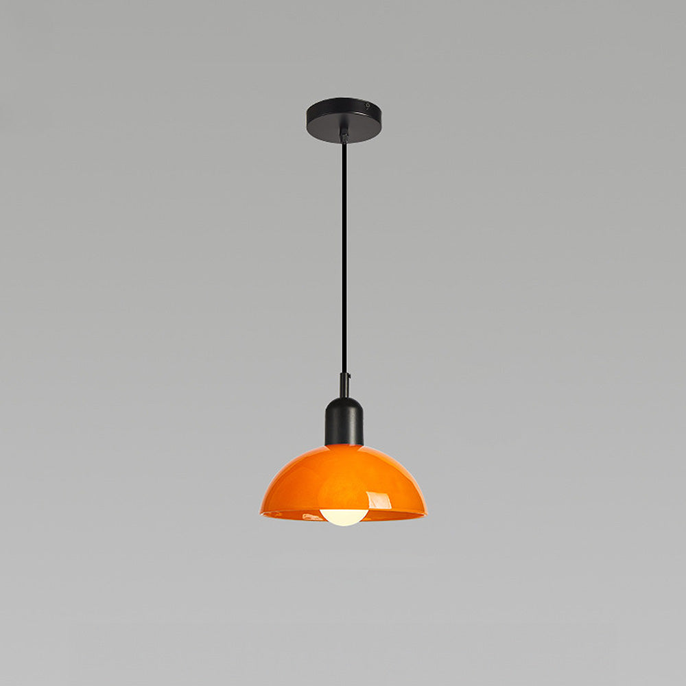 Modern Stained Mini Bedside Pendant Light