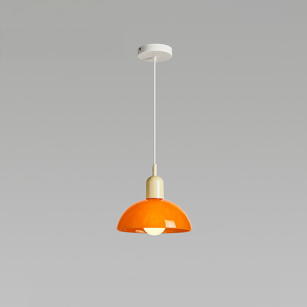 Modern Stained Mini Bedside Pendant Light