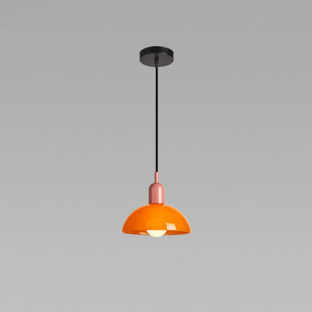 Modern Stained Mini Bedside Pendant Light