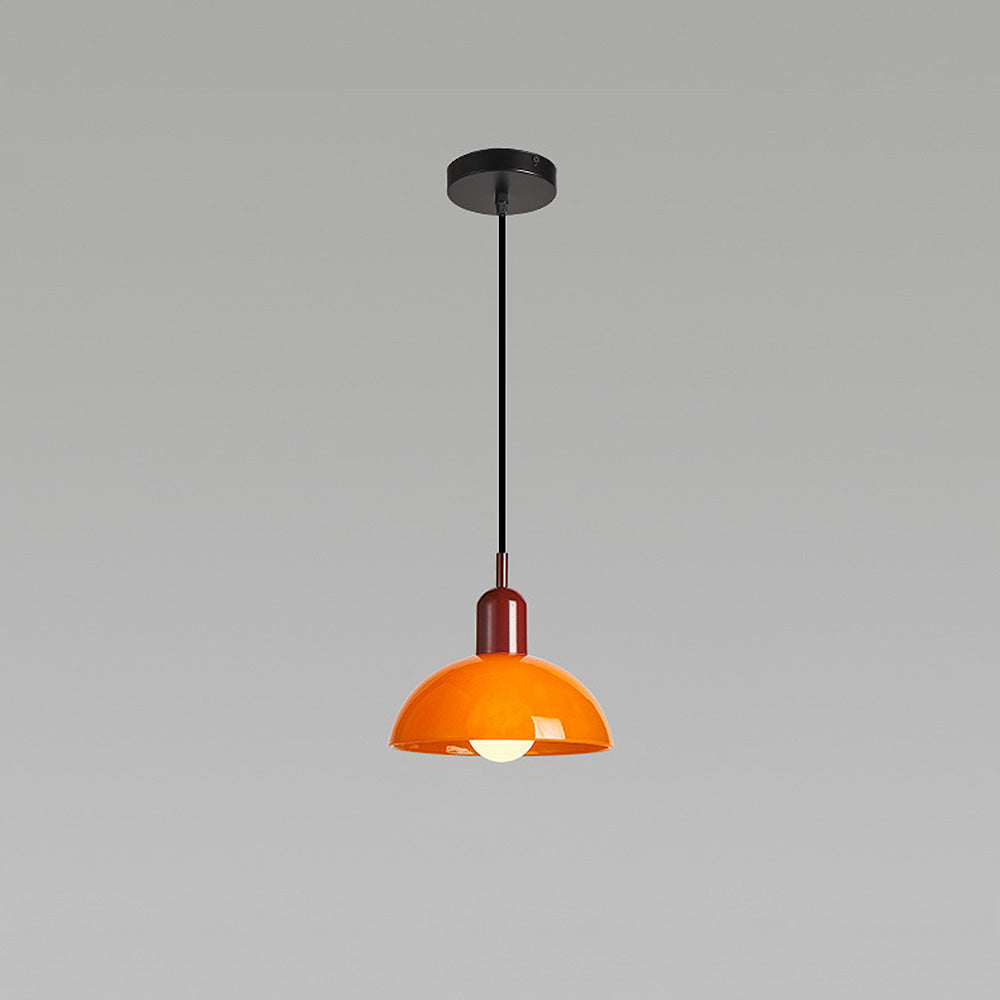 Modern Stained Mini Bedside Pendant Light