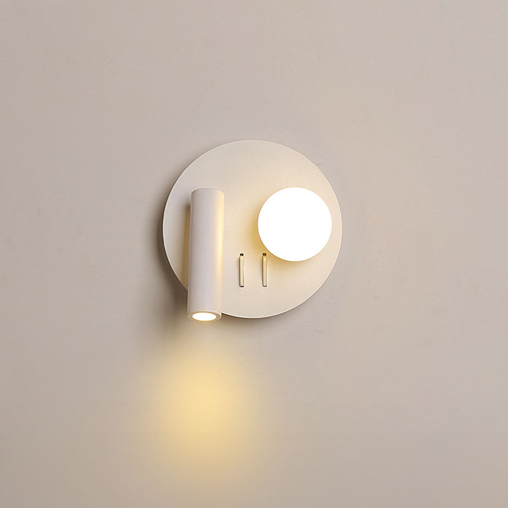 Simple Rotation 2-Lights Downlight Ball LED Wall Sconces -Lampsmodern