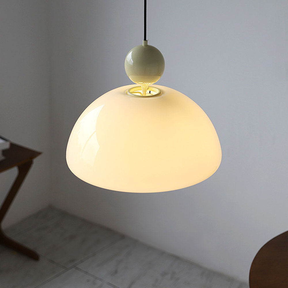 French Retro Creamy White Pendant Lights -Lampsmodern