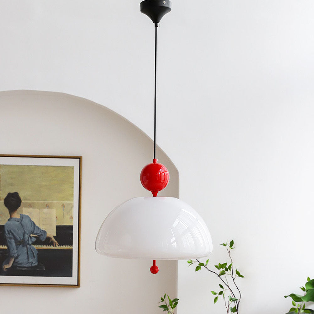 French Retro Creamy White Pendant Lights -Lampsmodern