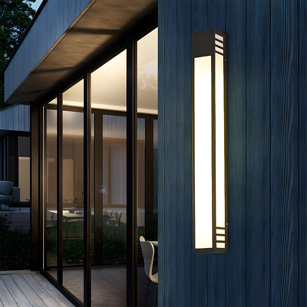 IP55 Modern Black LED Outdoor Wall Lights