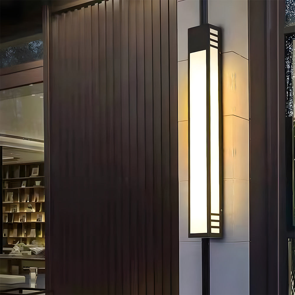 IP55 Modern Black LED Outdoor Wall Lights