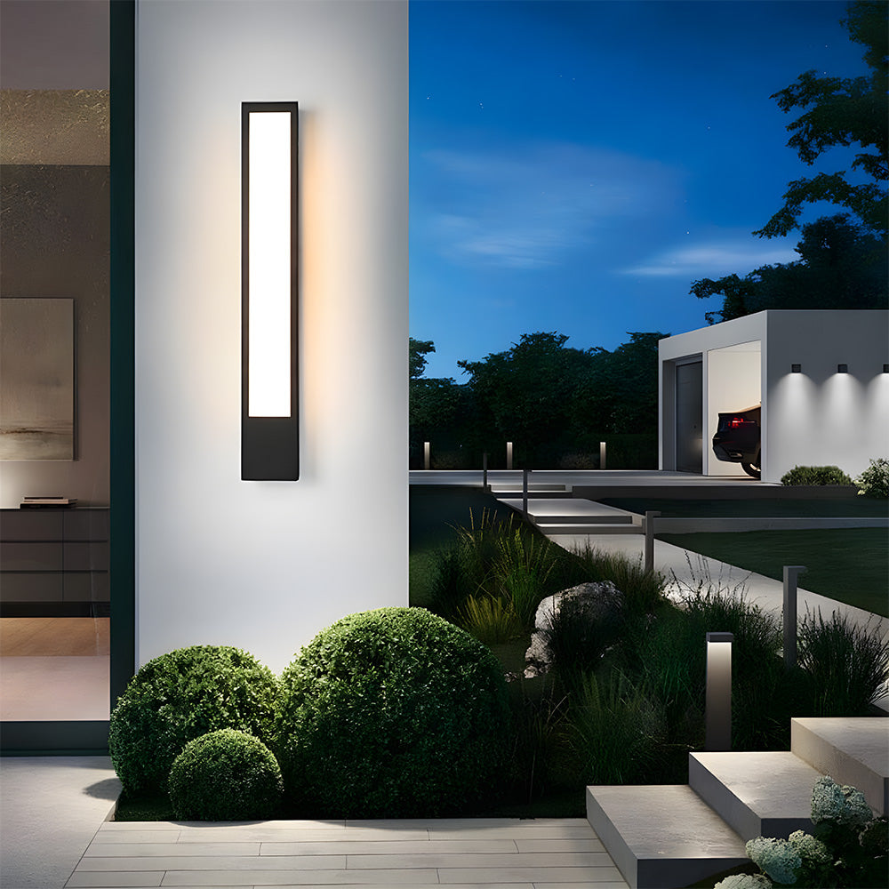 IP55 Modern Black LED Outdoor Wall Lights