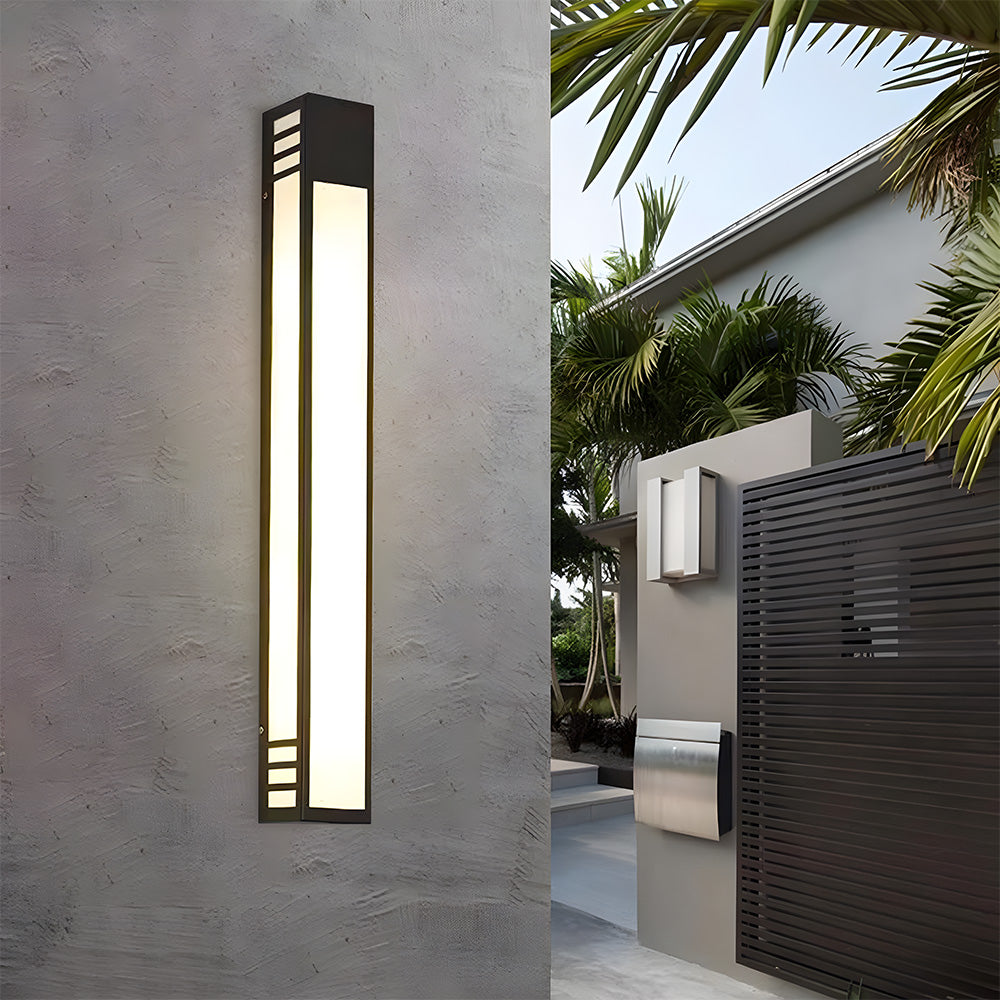 IP55 Modern Black LED Outdoor Wall Lights