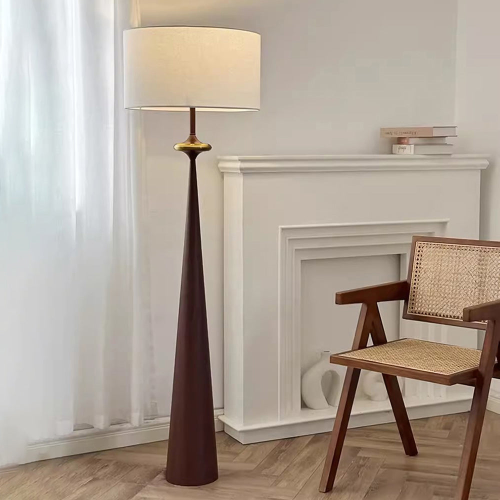 Japanese Simple Fabric Standing Lamp