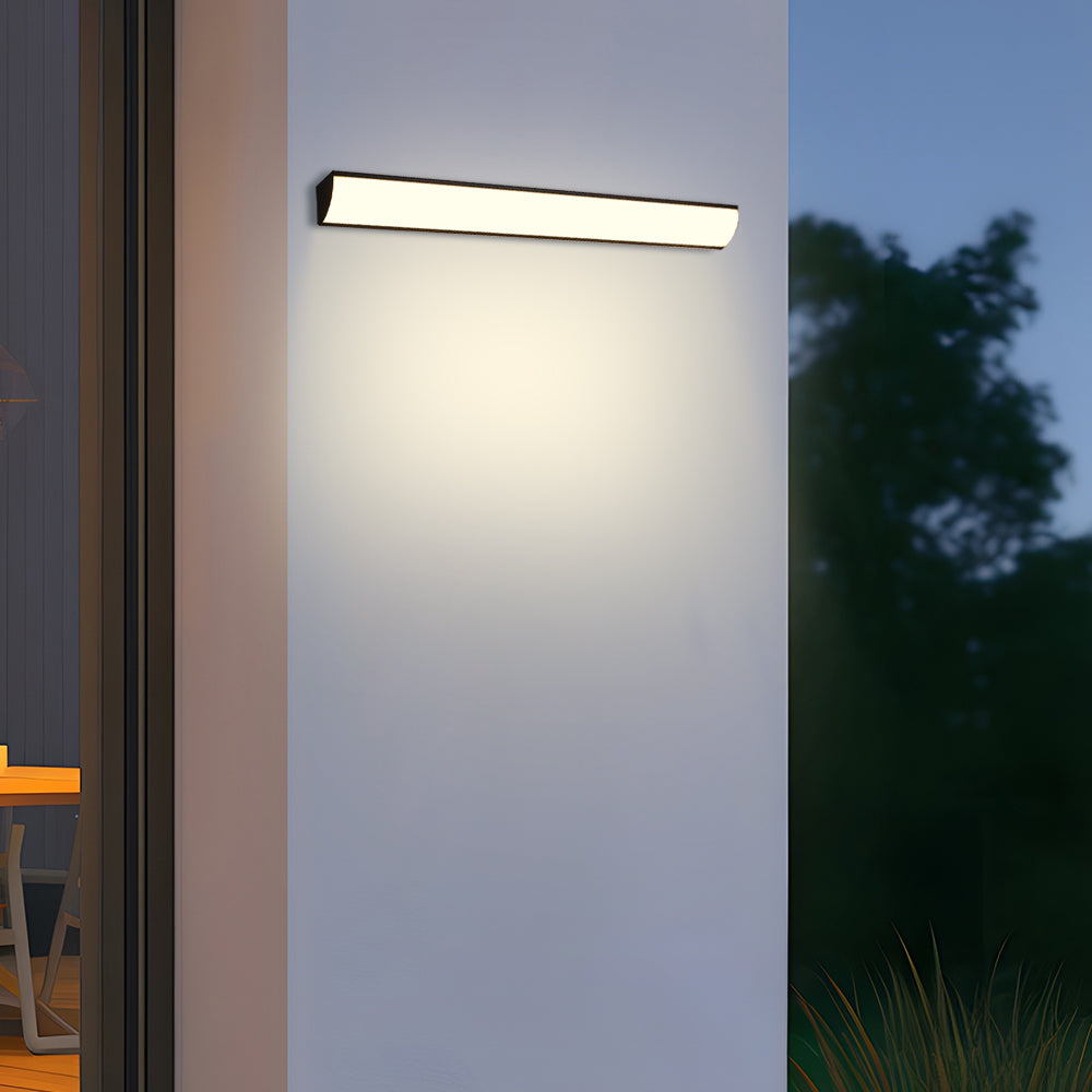 IP65 Modern Long Exterior Waterproof Wall Sconce