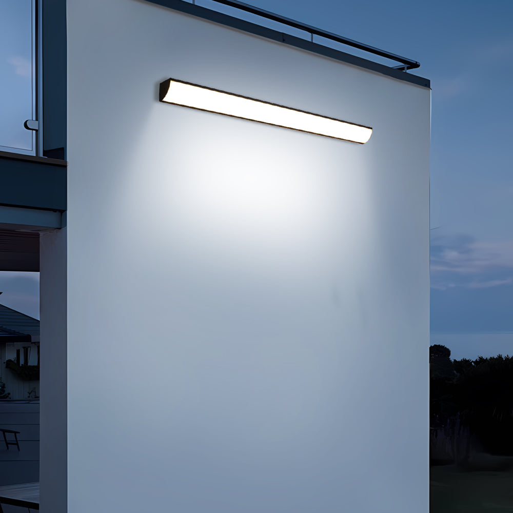 IP65 Modern Long Exterior Waterproof Wall Sconce