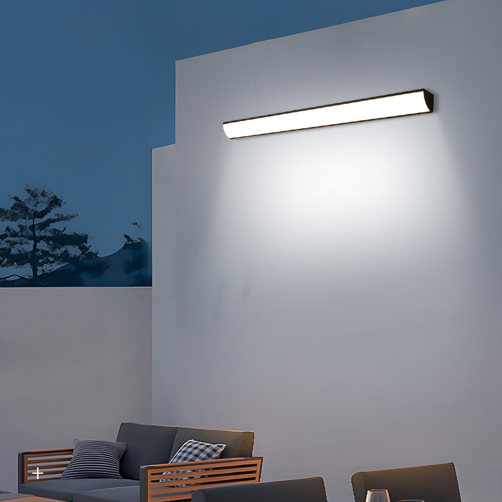 IP65 Modern Long Exterior Waterproof Wall Sconce