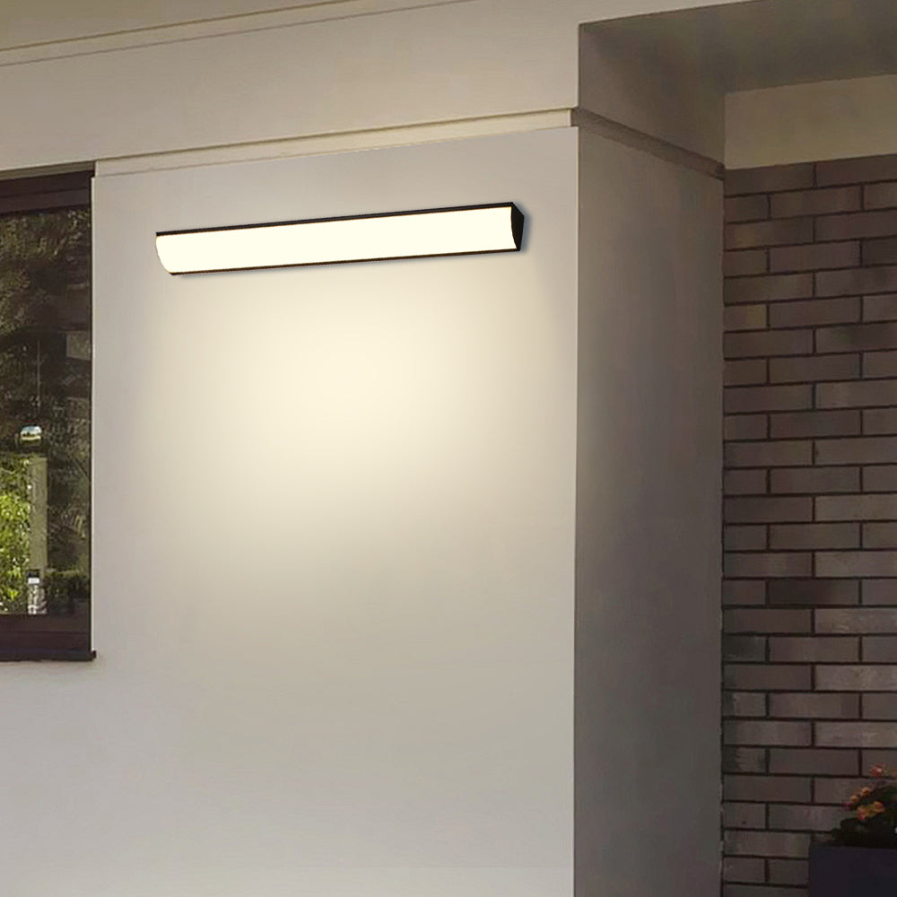 IP65 Modern Long Exterior Waterproof Wall Sconce