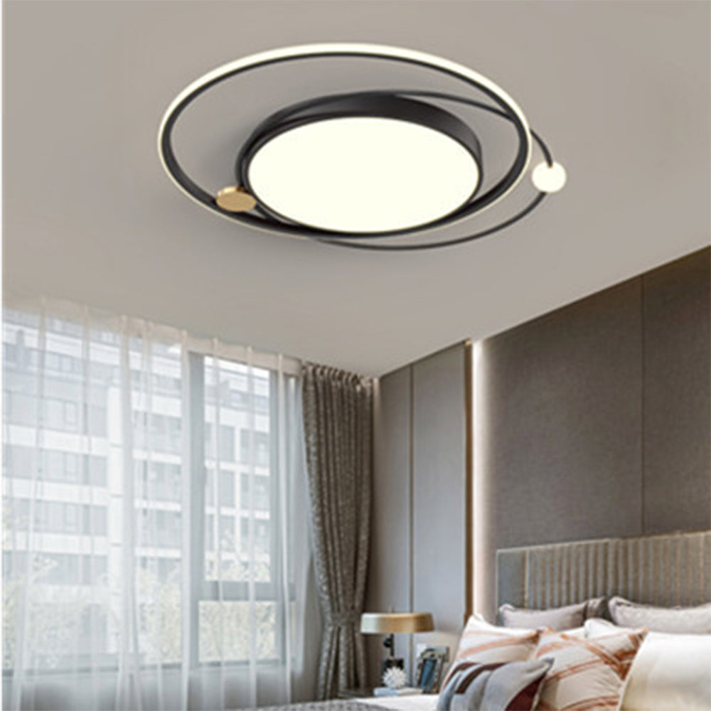 Modern Artistic Metal Round LED Ceiling Light