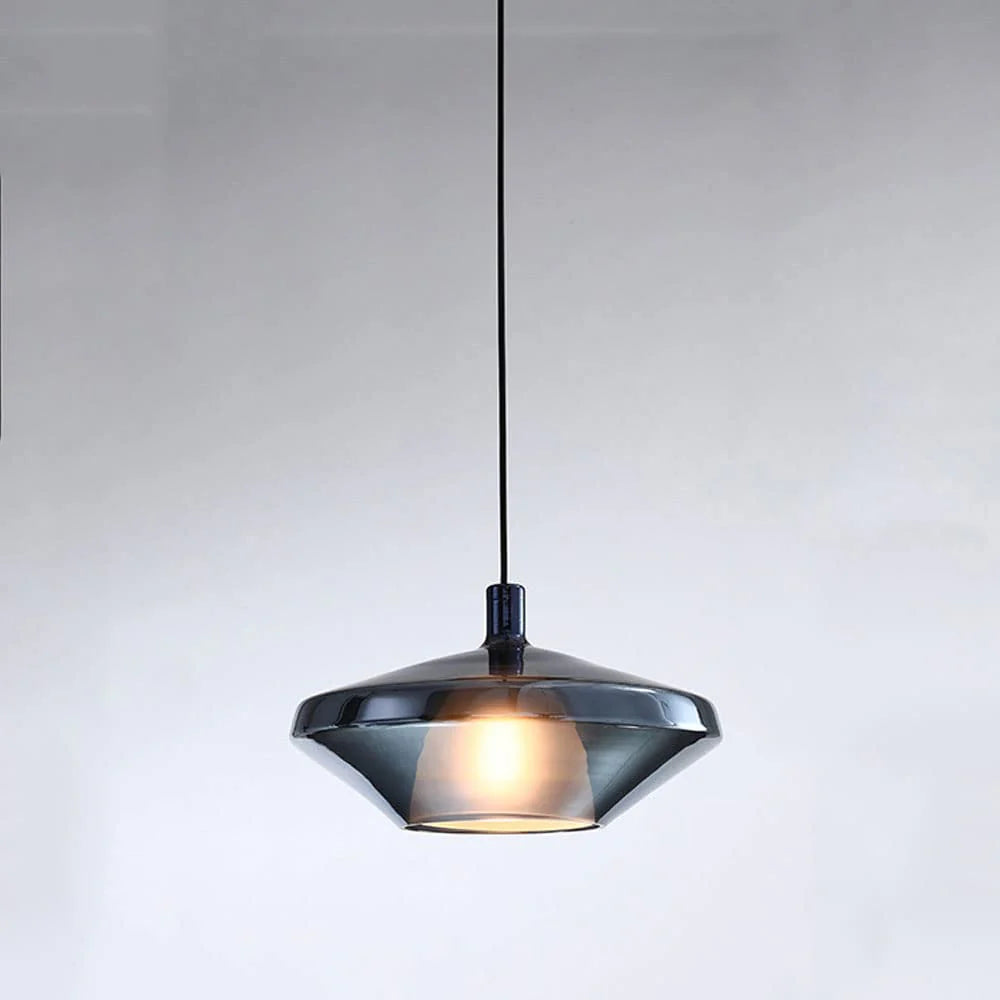 Modern Multicolored Glass Pendant Lamp for Dining