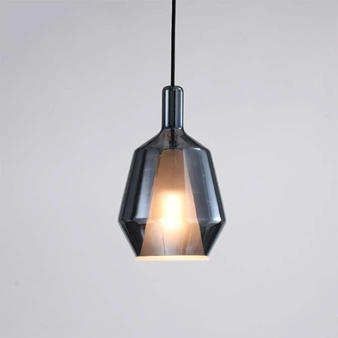 Modern Multicolored Glass Pendant Lamp for Dining