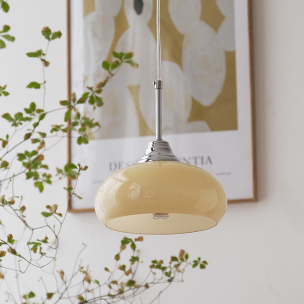 Nordic Bauhaus Small Glass Pendant Light