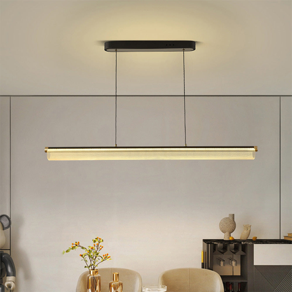 Modern Acrylic Long LED Pendant Light