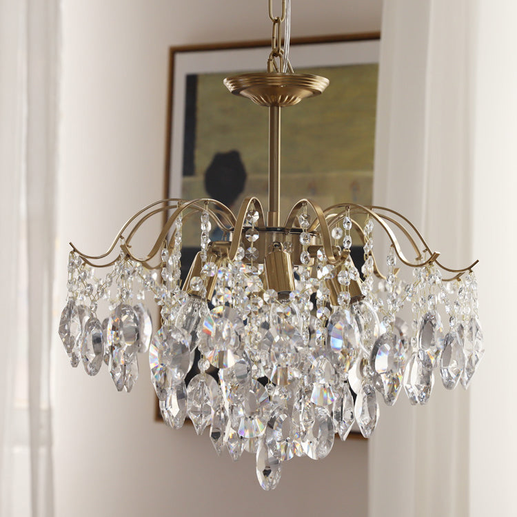 French Light luxury Romantic Crystal Chandelier