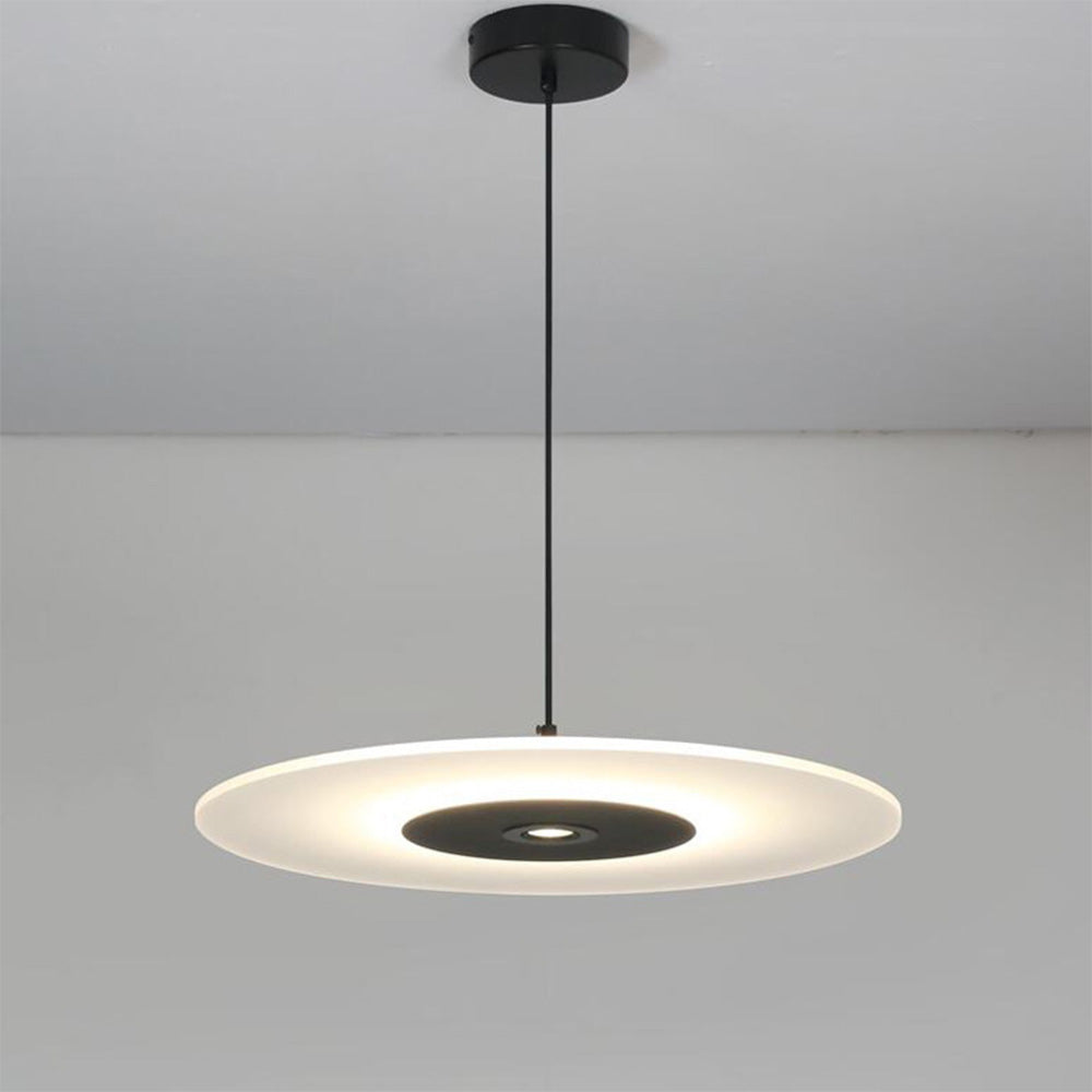 Nordic LED Flat Pendant Light For Dining Room