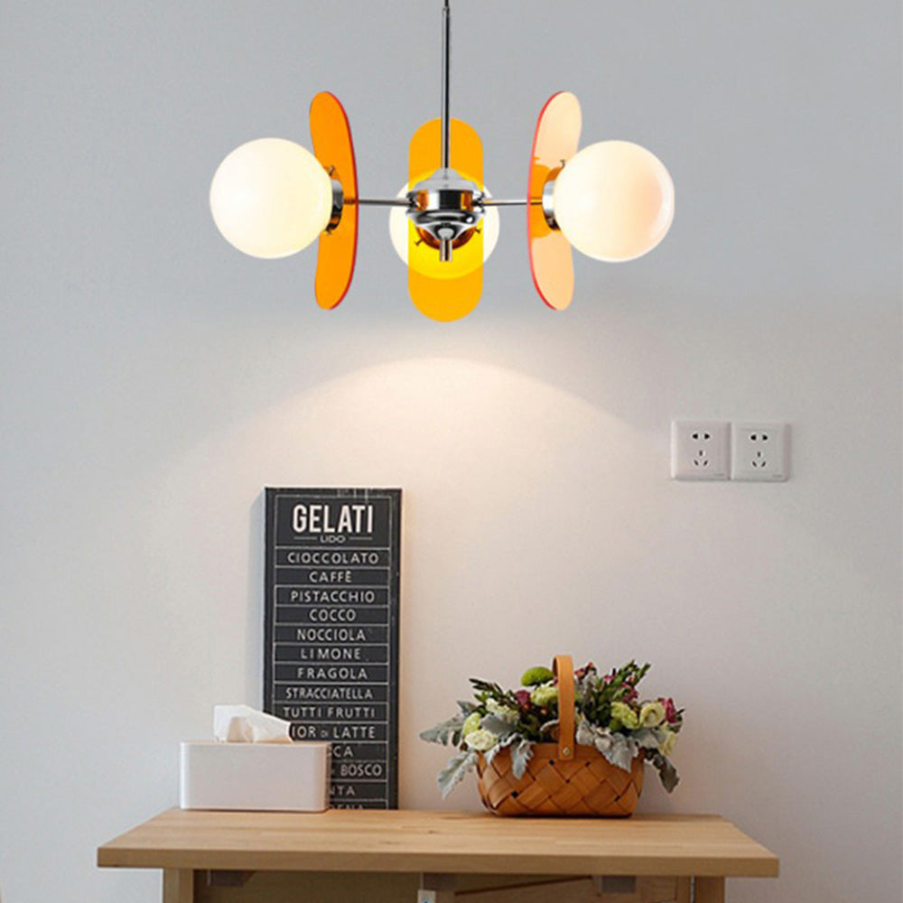 Modern Acrylic Art Deco Pendant Light For Living Room