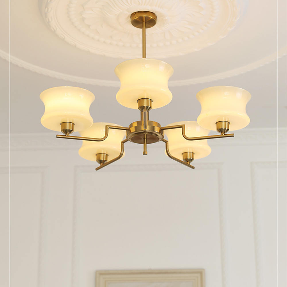 Belue Chandelier For Dining Room -Homdiy