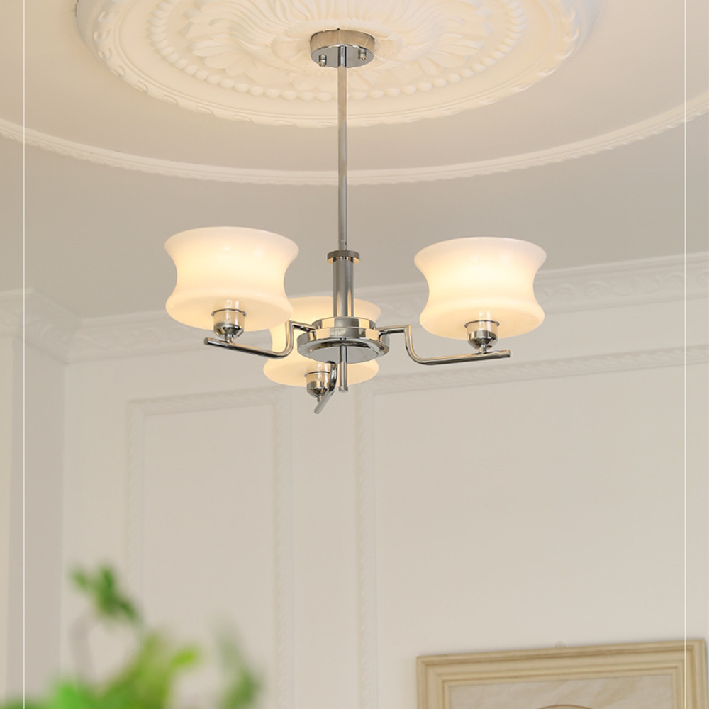 Belue Chandelier For Dining Room -Homdiy