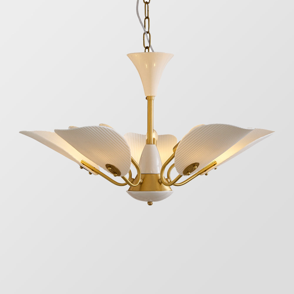 Vintage Creative Copper & Ceramic Pendant Light