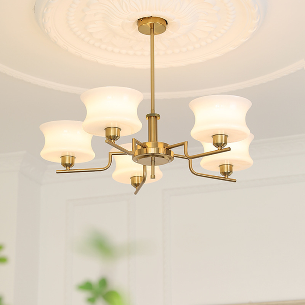Belue Chandelier For Dining Room -Homdiy