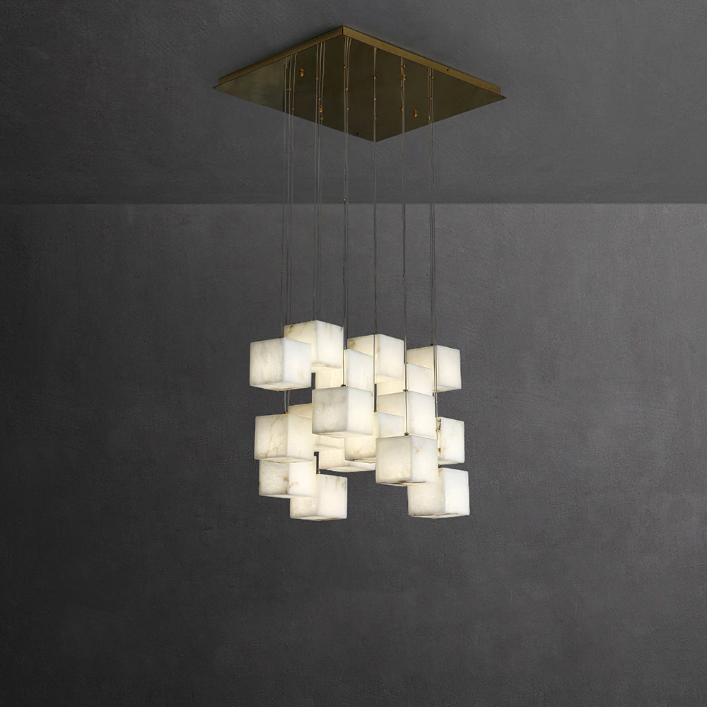 Modern Artistic Geometric Shape Elegant Hanging Light Fixture