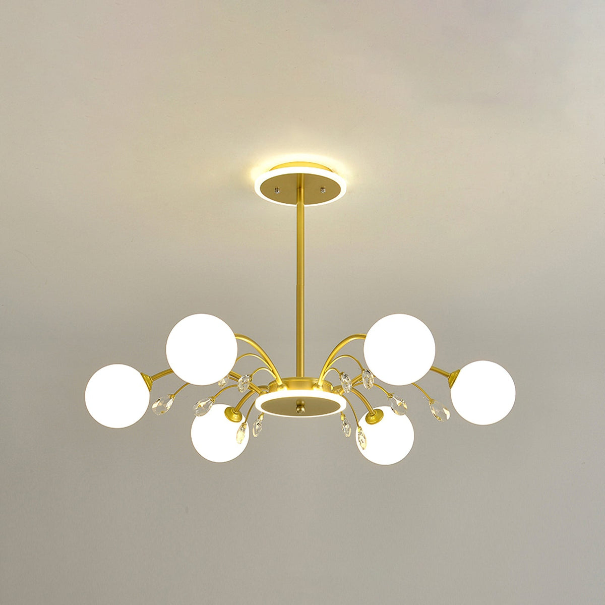 Modern Luxurious Glass Raindrop Chandeliers -Homdiy
