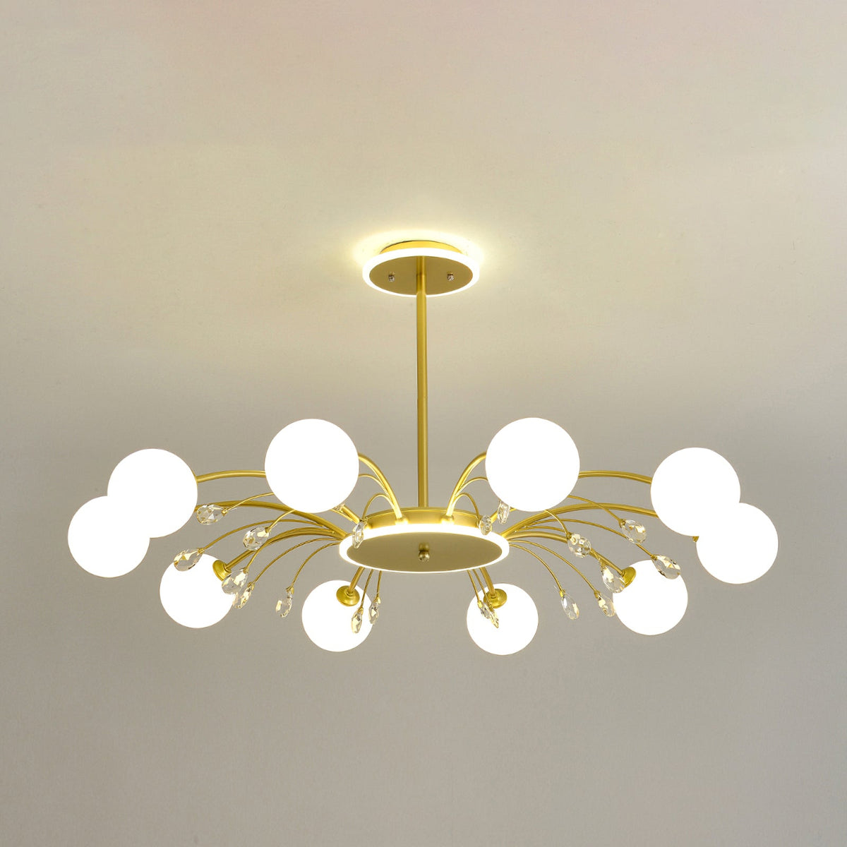 Modern Luxurious Glass Raindrop Chandeliers -Homdiy